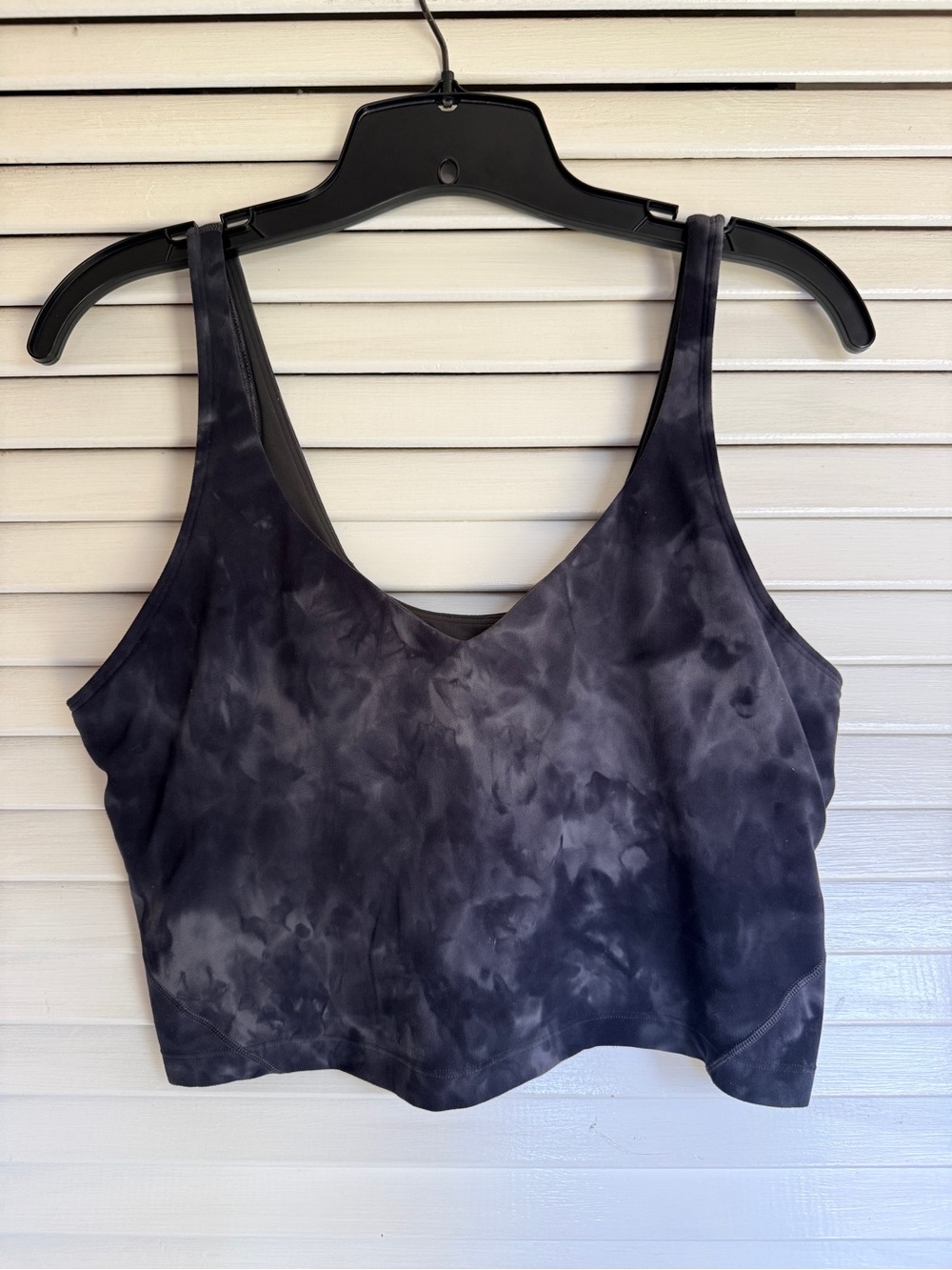 Women’s lululemon Align Navy & Gray Tie-Dye Athletic Tank Size 12